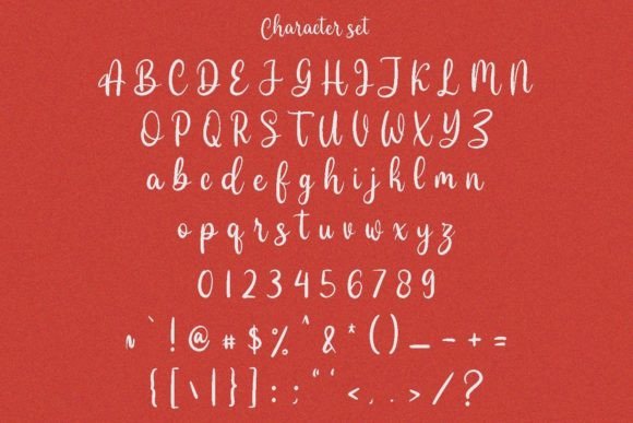 Bolrusa Font Poster 9