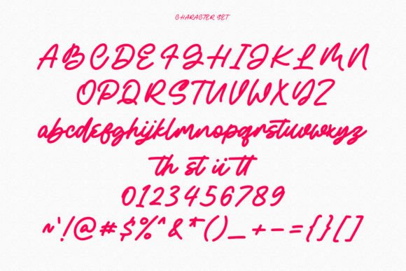 Bonefurys Font Poster 8