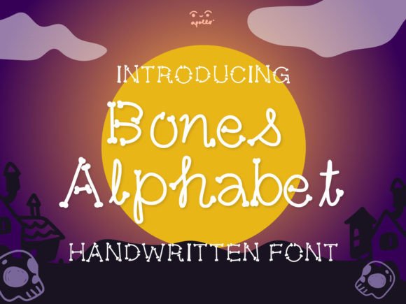 Bones Alphabet Font