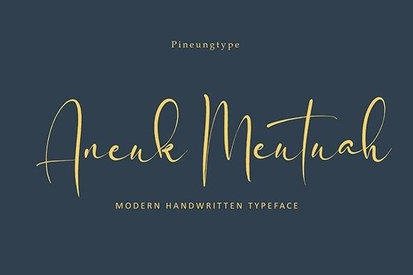 Bonetto Glam Font Poster 4