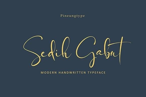 Bonetto Glam Font Poster 7