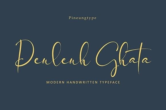 Bonetto Glam Font Poster 10