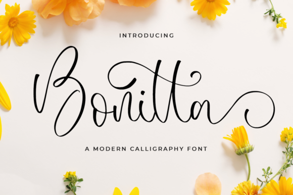 Bonitta Font Poster 1