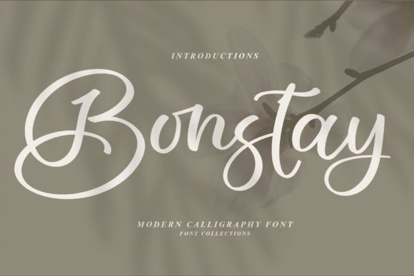 Bonstay Font Poster 1