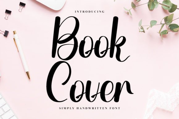 Book Cover Font Poster 1