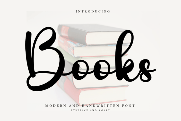 Books Font Books Font Poster 1