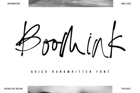 Boomink Font Poster 1