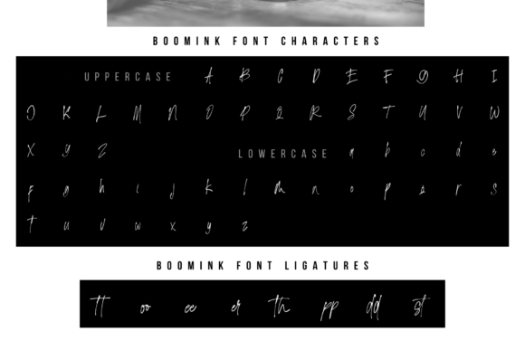 Boomink Font Poster 8