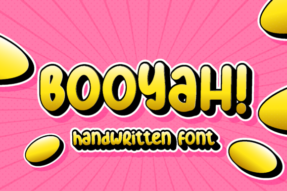 Booyah Font Poster 1