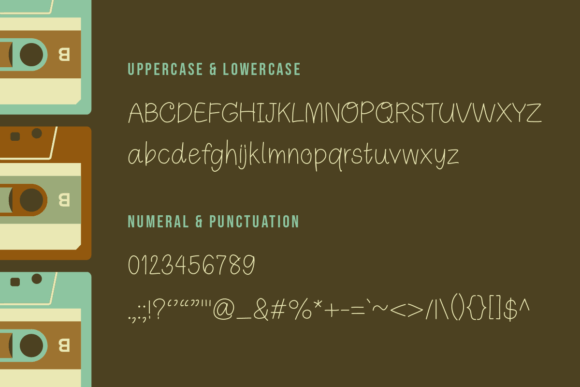 Bossa Villa Font Poster 2