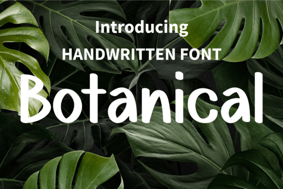 Botanical Font