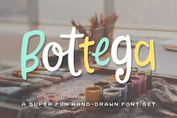 Bottega Font Bottega Font Poster 1
