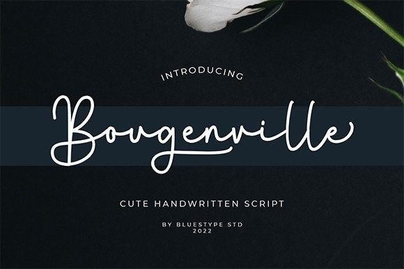 Bougenville Font