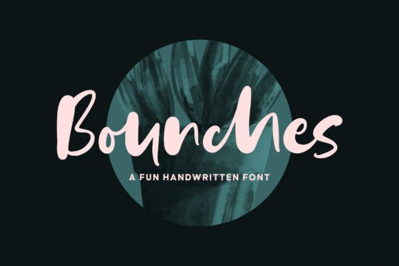 Bounches Font Poster 1