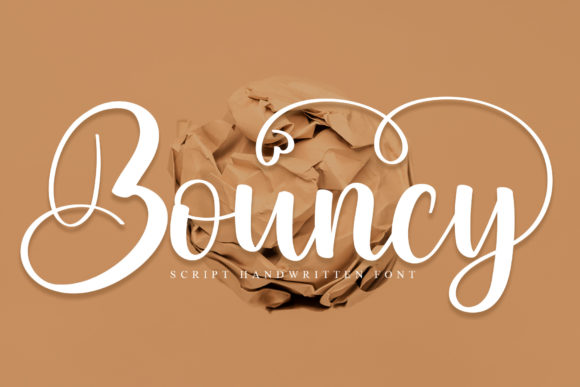 Bouncy Font