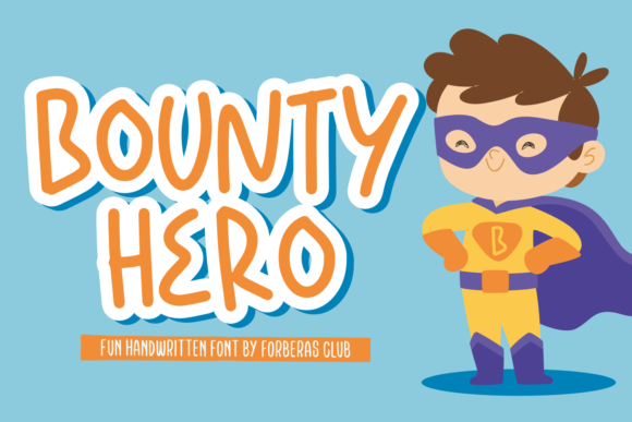 Bounty Hero Font Poster 1