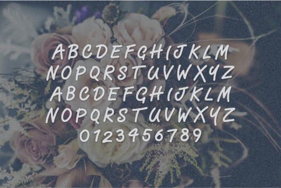 Bouquet Font Poster 2