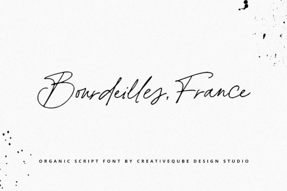 Bourdeilles France Font