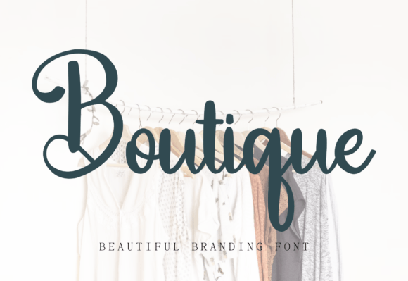 Boutique Font Poster 1