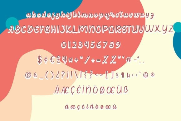 Boy Band Font Poster 5