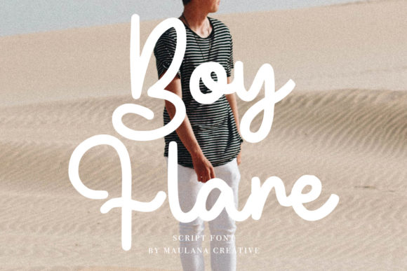 Boy Flare Font