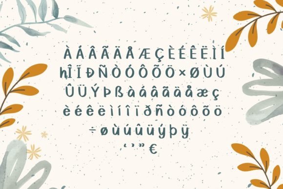 Bracelets Font Poster 3