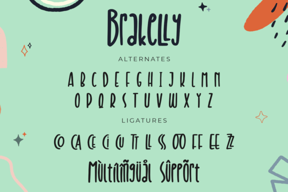 Brakelly Font Poster 7