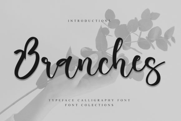 Branches Font Poster 1