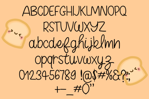 Bread Font Poster 3