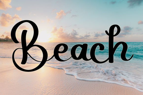 Breathing Font Poster 3