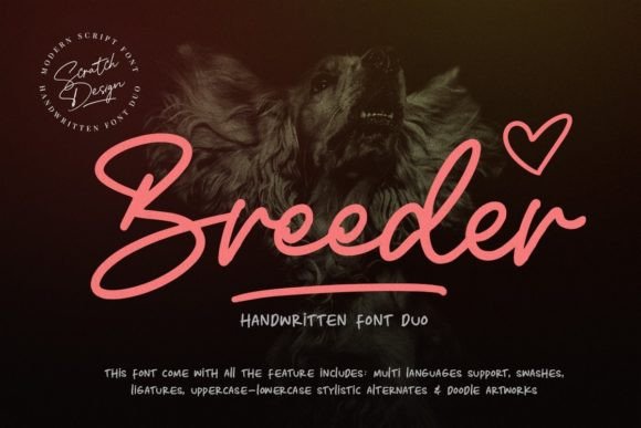 Breeder Font Poster 1