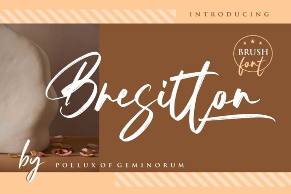 Bresitton Font Poster 1