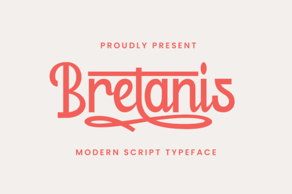 Bretanis Font Poster 1