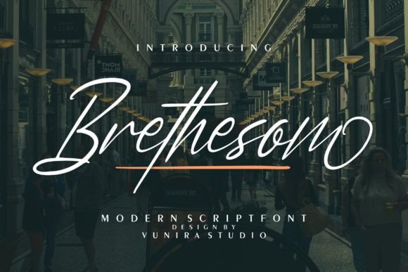 Brethesom Font