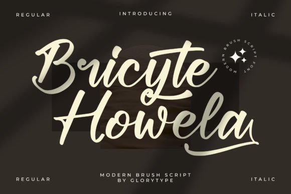 Bricyte Howela Font Poster 1