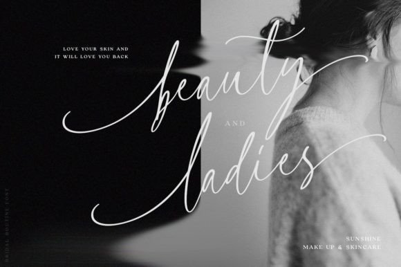 Bridal Routine Font Poster 3