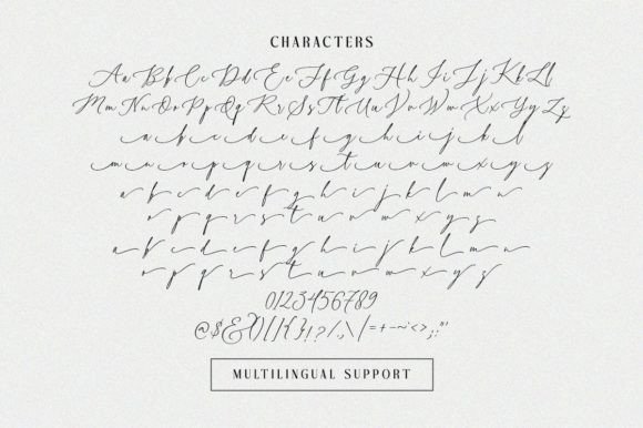 Bridal Routine Font Poster 6