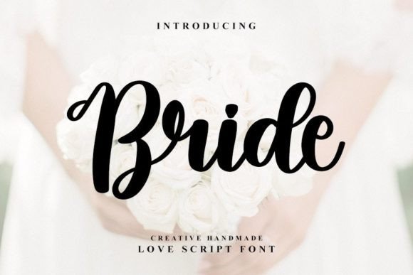 Bride Font Poster 1