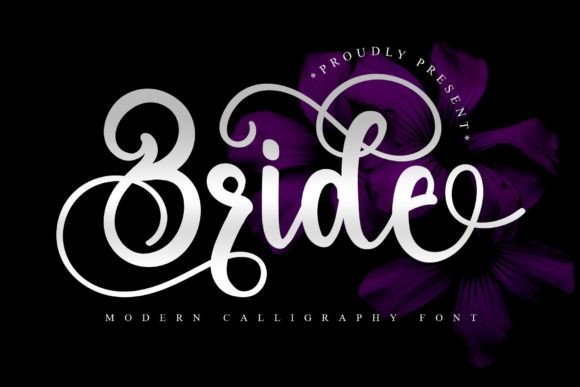 Bride Font Poster 1