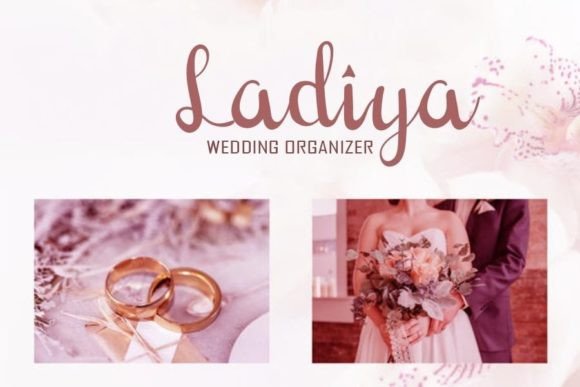 Brides Font Poster 2