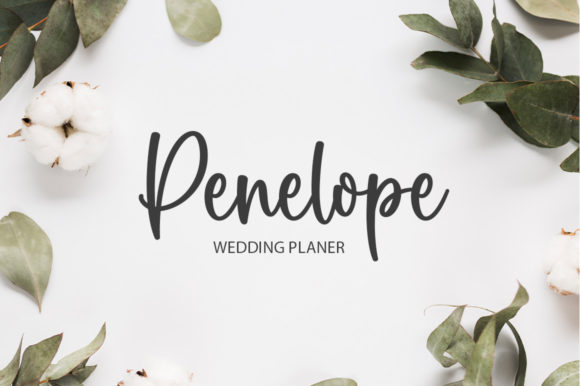 Bridesmaid Font Poster 2