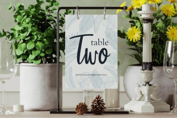 Bridesmaids Font Poster 4