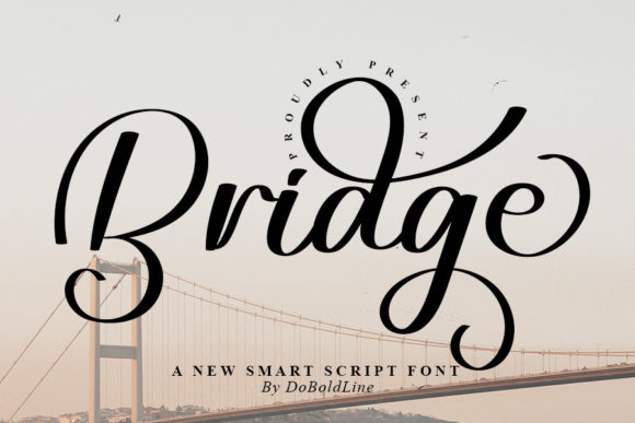 Bridge Font Poster 1