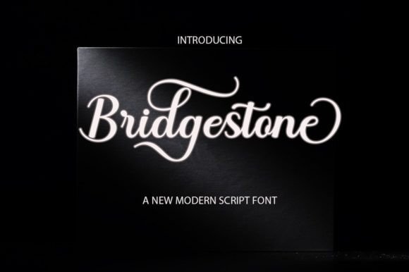 Bridgestone Font Poster 1