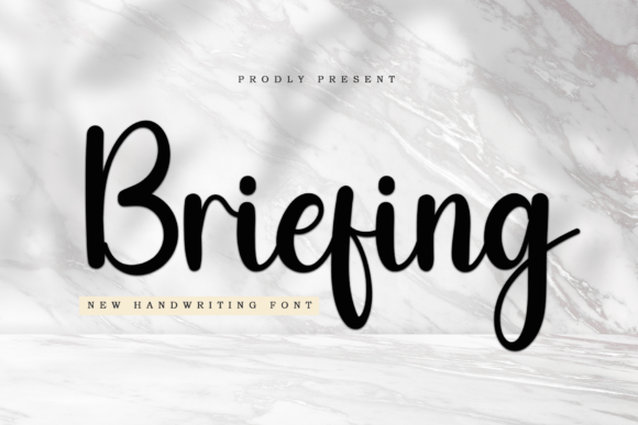 Briefing Font