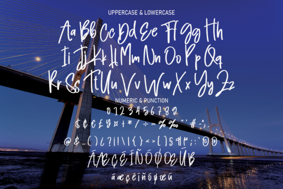 Brigeslow Font Poster 7