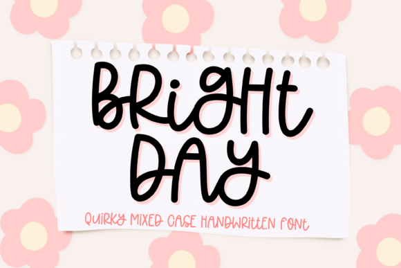 Bright Day Font Poster 1