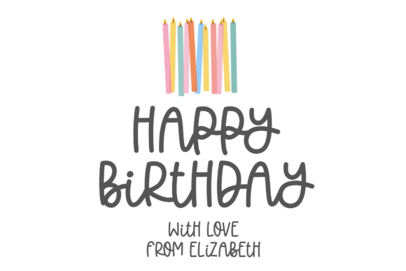 Bright Day Font Poster 10