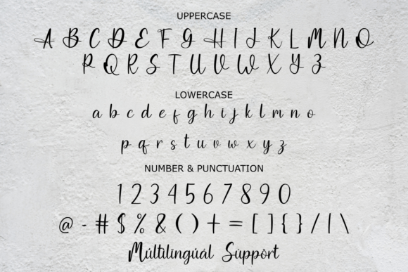 Bright Tropical Font Poster 8