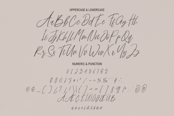 Brillian Signature Font Poster 7